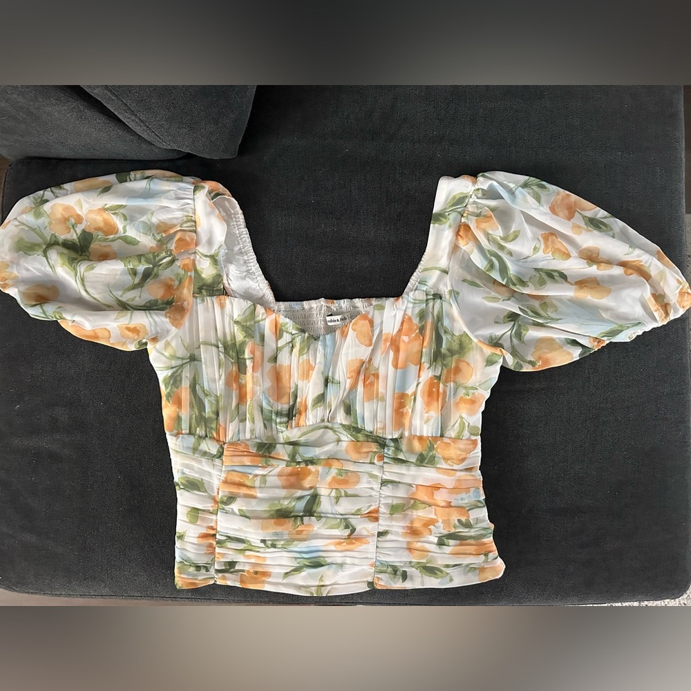 Abercrombie sweetheart neck, corset top NWOT